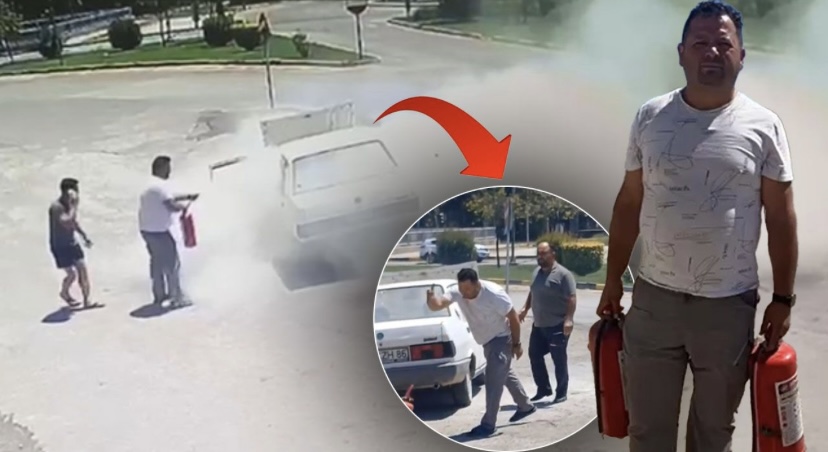 Yangın tüpleri boş çıkınca panik yaşandı