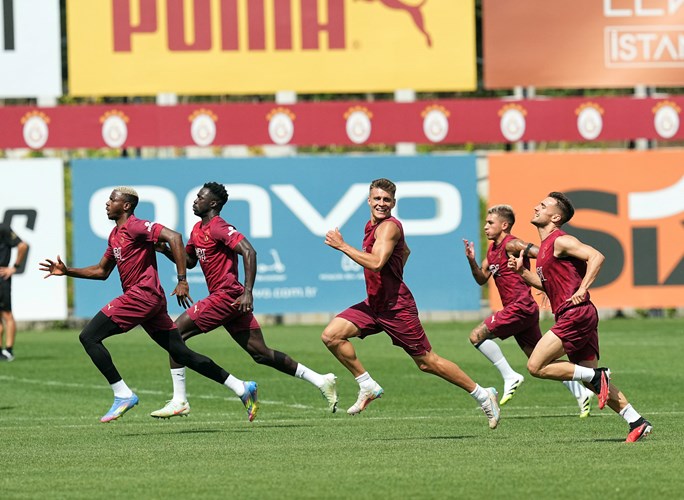 Galatasaray, Karagümrük Maçı Hazırlıklarını Sürdürüyor