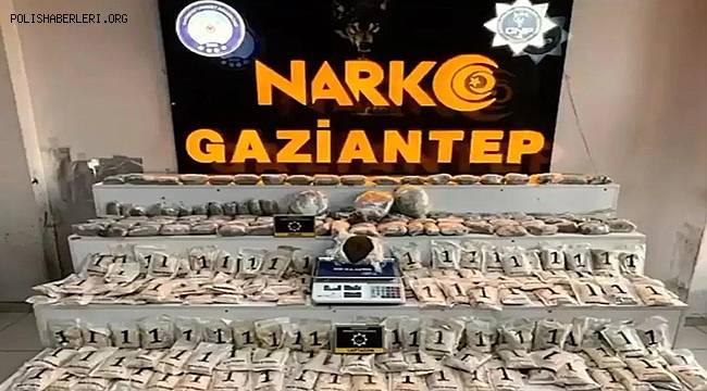 Gaziantep’te Narkotik Operasyonu! 4 Tutuklama