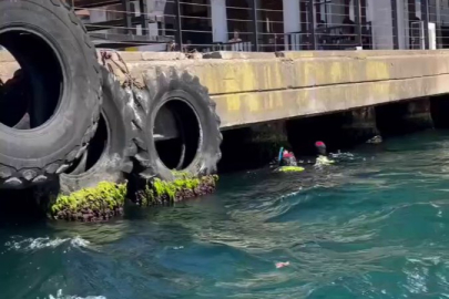 Kaybolan Rus yüzücü için İstanbul Boğazı’nda arama çalışmaları sürüyor