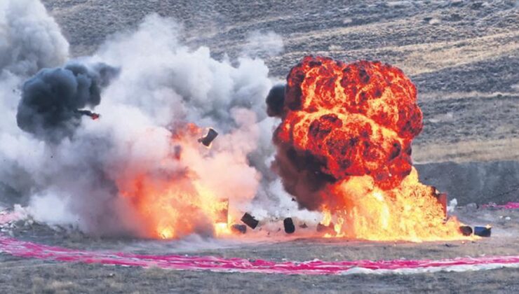 ‘Ateş Serbest’te hedeflere tam isabet