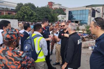 Kocaeli İtfaiyesi’ne Bangladeş’te kritik görev