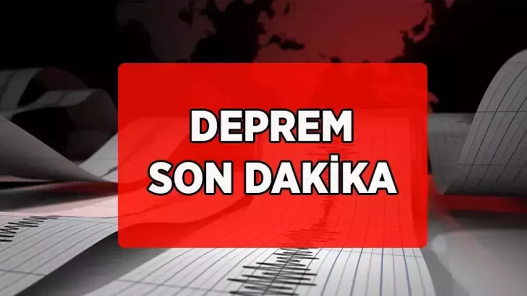 Muğla'da Korkutan Deprem.