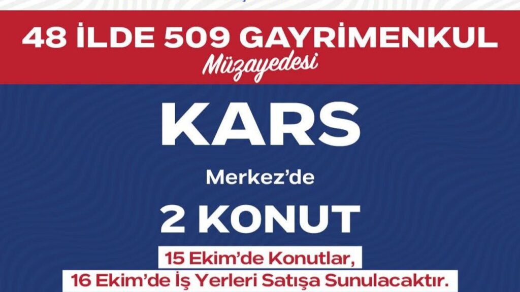 TOKİ'DEN 48 İLDE 509 GAYRİMENKUL SATIŞI