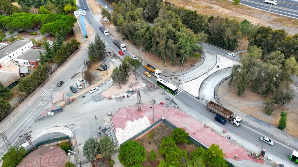 GTÜ Kavşağı yeni haliyle trafiği rahatlatacak – Birlik Haber Ajansı
