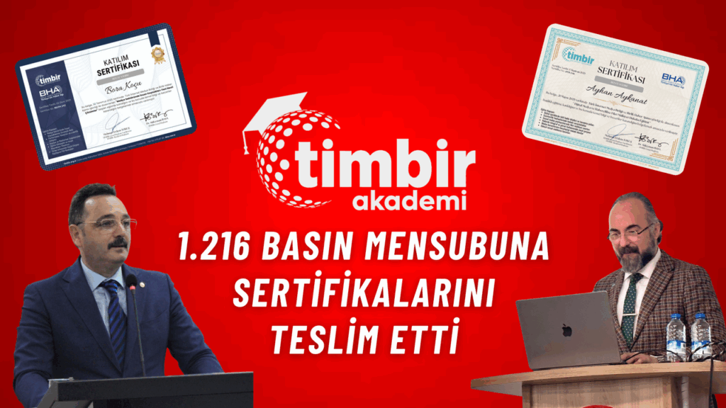 TİMBİR Akademi, 1.216 basın mensubuna sertifikalarını teslim etti – Birlik Haber Ajansı