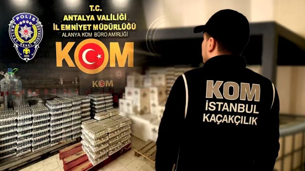 81 ilde kaçak ve sahte içki operasyonu – Birlik Haber Ajansı