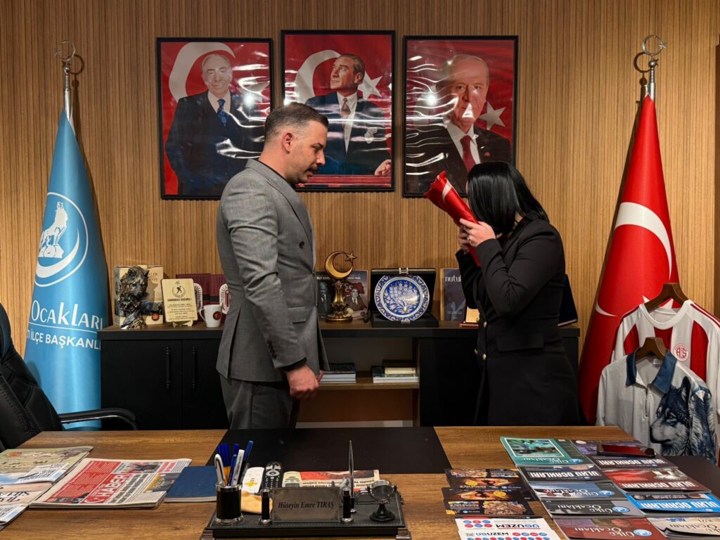 Ülkü Ocakları Konyaaltı İlçe Başkanlığı’nda Görev Değişimi: Asena Birim Başkanlığına Merve Akbaş Kır Atandı