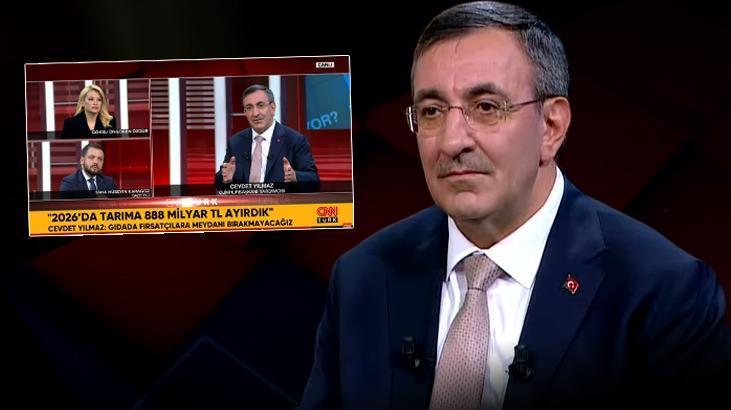 Cumhurbaşkanı Yardımcısı Cevdet Yılmaz CNN TÜRK’te: Önceliğimiz enflasyonu düşürmek