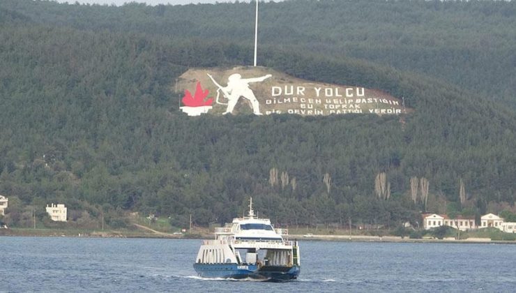 Feribot seferlerine ‘fırtına’ engeli