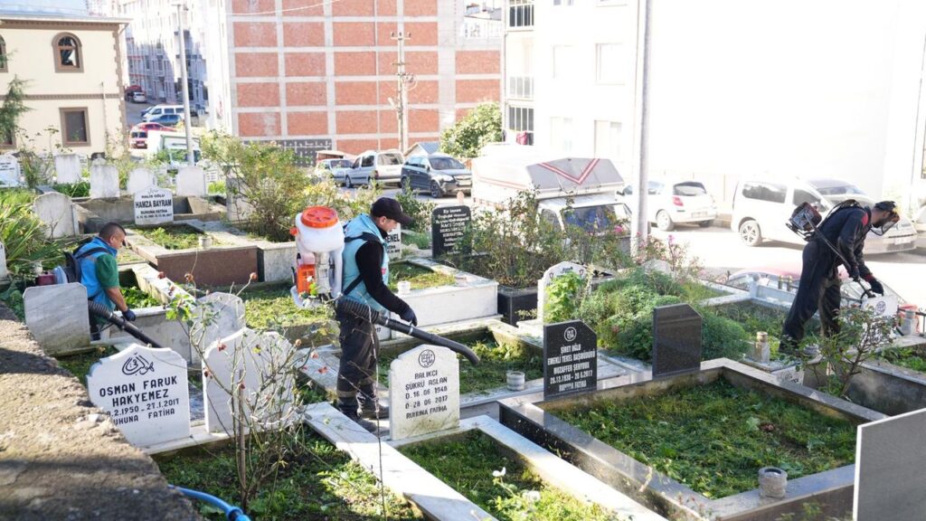 Giresun Belediyesi Mezarlıklar Müdürlüğü tarafından genel temizlik yapıldı – Birlik Haber Ajansı