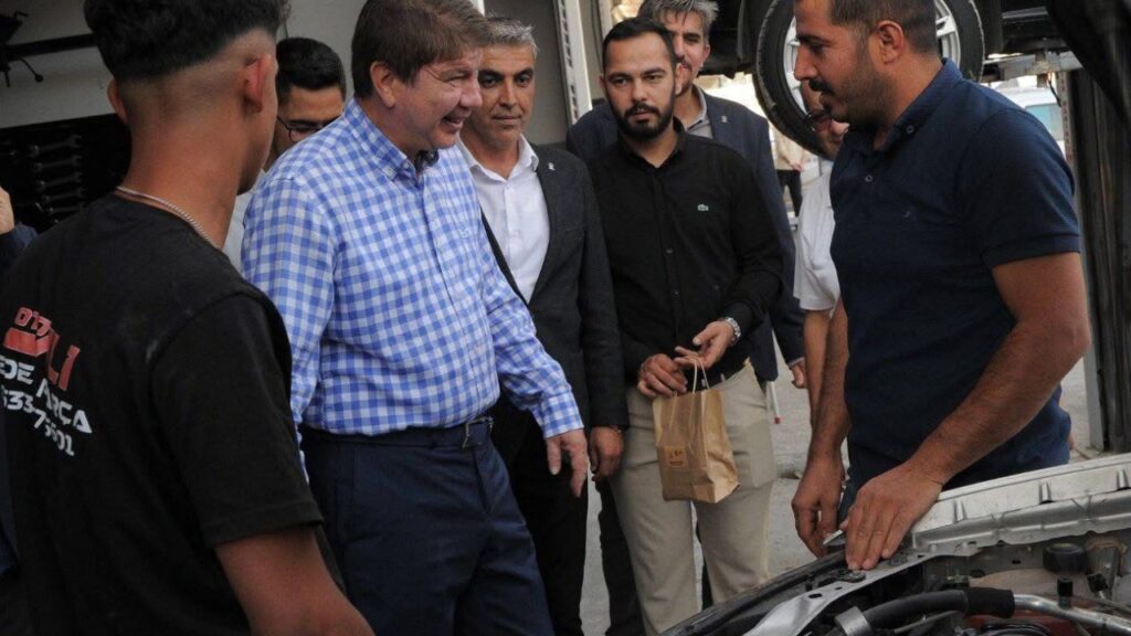 Türel, sanayi esnafını dinledi: “Emeklerimizin meyvesini görmek güzel” – Birlik Haber Ajansı