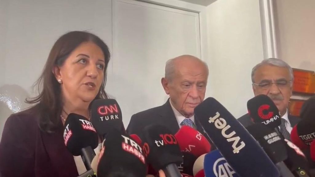 DEM Parti Heyeti, Bahçeli ile TBMM’de görüştü – Birlik Haber Ajansı