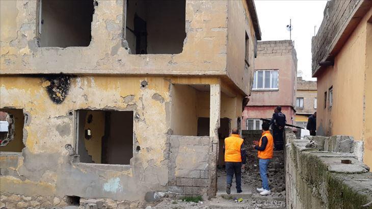 Metruk binalara yakın mercek