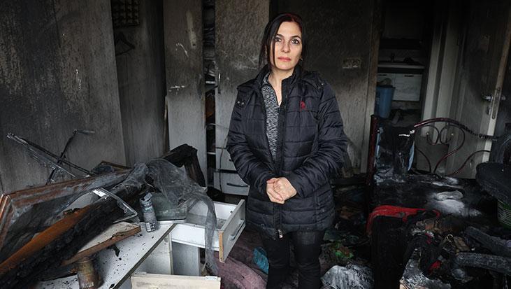 Depremde evi yıkıldı, yeni yuvası alevlere teslim oldu! ‘İkinci felaketi yaşıyoruz