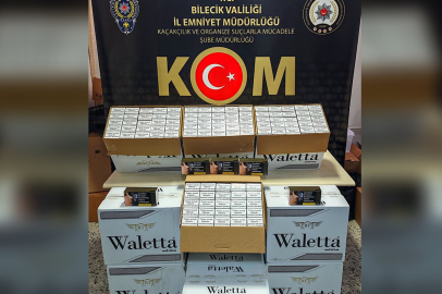 Bilecik’te 100 bin bandrolsüz makaron ele geçirildi