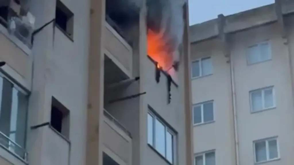 Giresun Merkez Batlama TOKİ’de yangın – Birlik Haber Ajansı