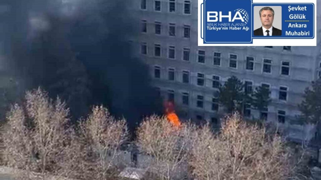 İçişleri Bakanlığı yerleşkesindeki konteynerlerde yangın çıktı – Birlik Haber Ajansı