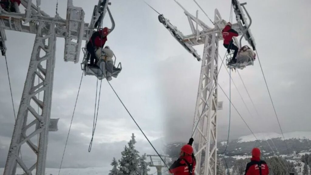 Uludağ’da telesiyej arızası: Yolcular mahsur kaldı – Birlik Haber Ajansı