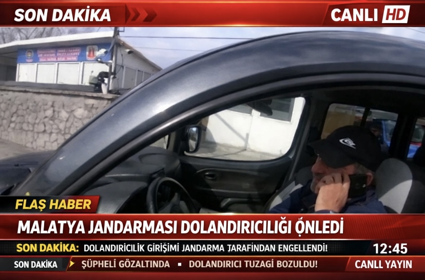 Malatya Jandarması dolandırıcılığı önledi