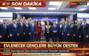 Evlenecek gençlere büyük destek