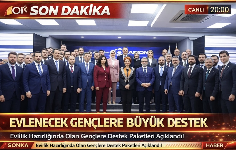 Evlenecek gençlere büyük destek