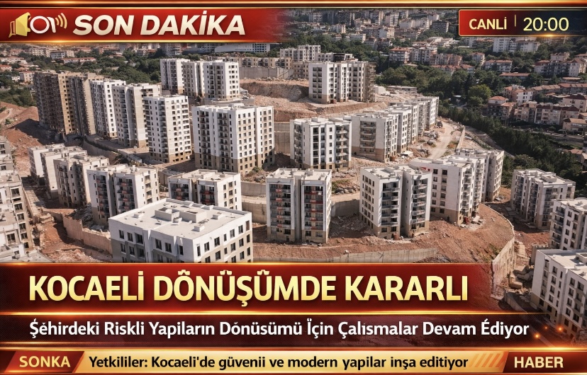 Kocaeli dönüşümde kararlı
