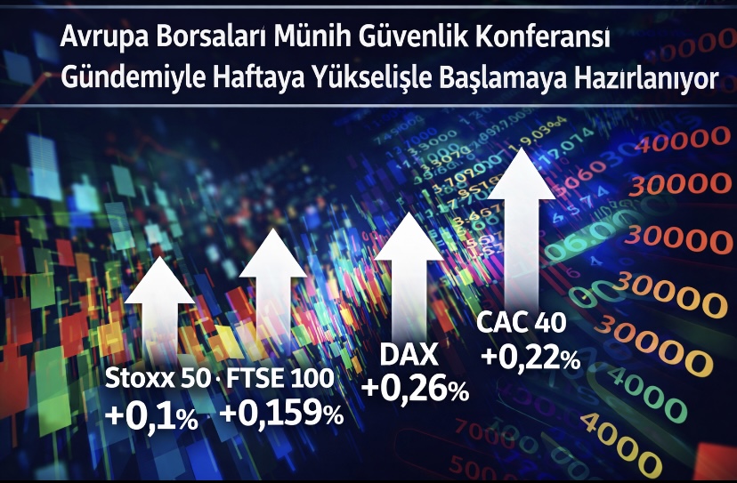 Avrupa Borsaları Münih Güvenlik Konferansı Gündemiyle Haftaya Yükselişle Başlamaya Hazırlanıyor