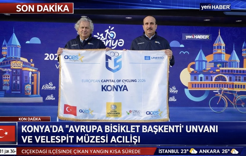 Konya’da Avrupa Bisiklet Başkenti Unvanı ve Velespit Müzesi açılışı