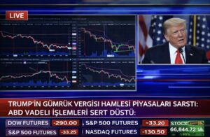 Trump’ın Gümrük Vergisi Hamlesi Piyasaları Sarstı: ABD Vadeli İşlemleri Sert Düştü