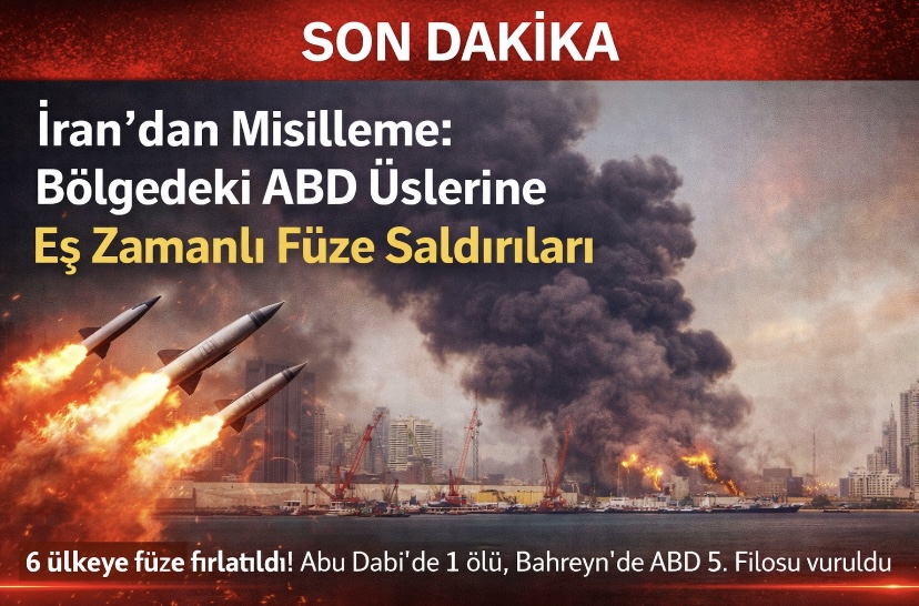 İran’dan Misilleme: Bölgedeki ABD Üslerine Eş Zamanlı Füze Saldırıları