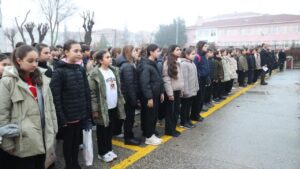 Okullarda 6 Şubat için saygı duruşunda bulunuldu – Birlik Haber Ajansı