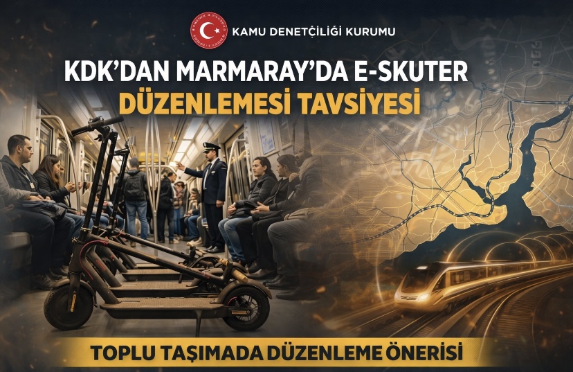 KDK’dan Marmaray’da e-skuter düzenlemesi tavsiyesi