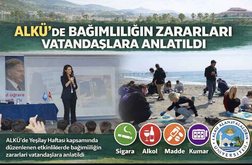 ALKÜ’de Bağımlılığın Zararları Vatandaşlara Anlatıldı