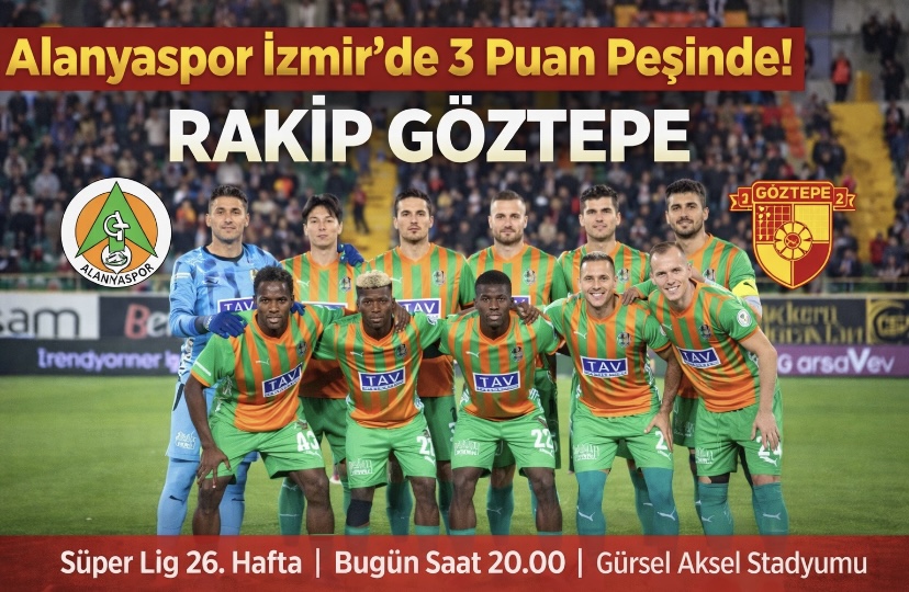 Alanyaspor İzmir’de 3 Puan Peşinde! Rakip Göztepe