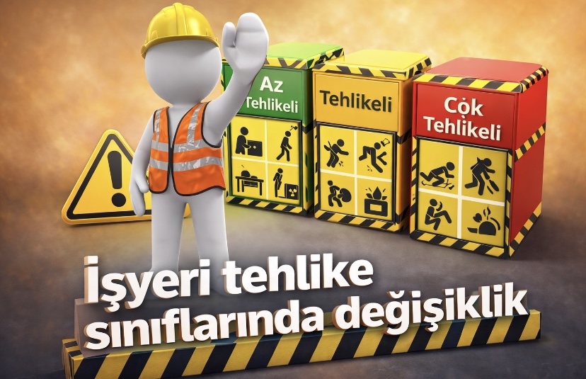 İşyeri tehlike sınıflarında değişiklik