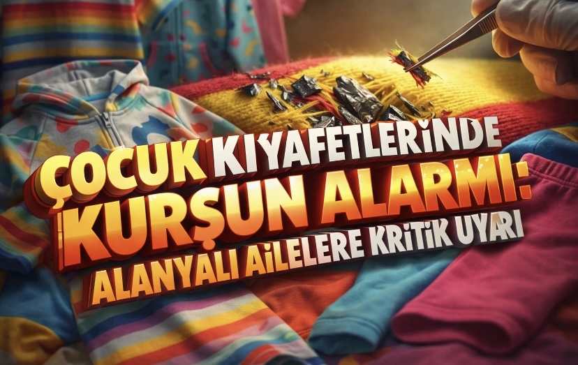 Çocuk Kıyafetlerinde Kurşun Alarmı: Alanyalı Ailelere Kritik Uyarı