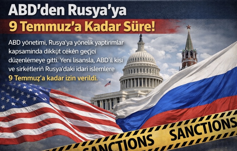 ABD’den Rusya’ya 9 Temmuz’a Kadar Süre
