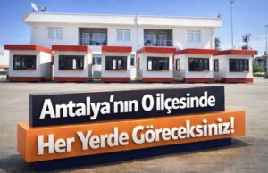 Antalya’nın O İlçesinde Her Yerde Göreceksiniz!