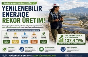 Yenilenebilir enerjide rekor üretim