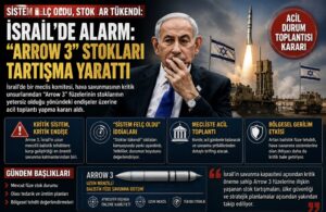 İsrail’de Alarm: “Arrow 3” Stokları Tartışma Yarattı