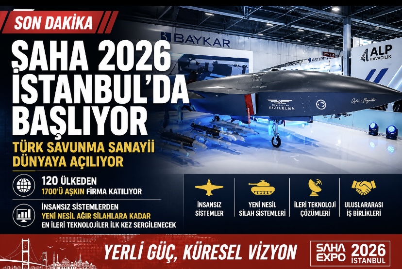 SAHA 2026 İstanbul’da Başlıyor: Türk Savunma Sanayii Vitrine Çıkıyor