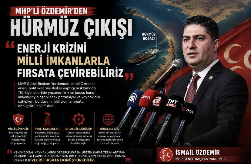 MHP’li Özdemir’den Hürmüz Çıkışı: