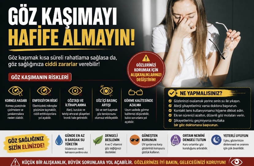 Göz kaşımayı hafife almayın