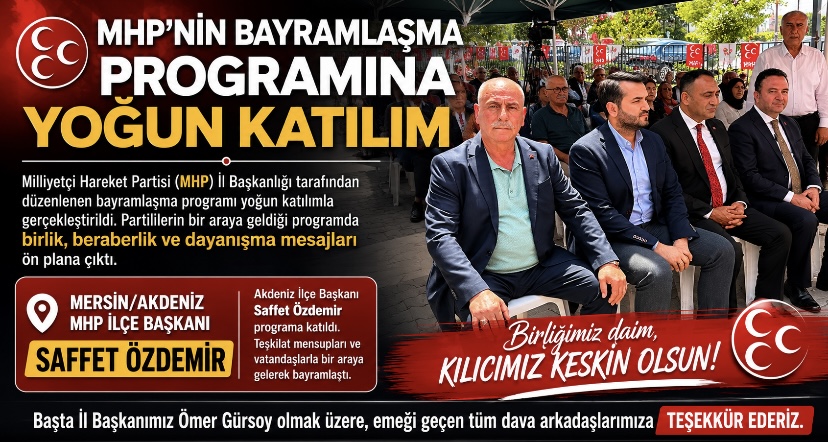 MHP’nin Bayramlaşma Programına Yoğun Katılım