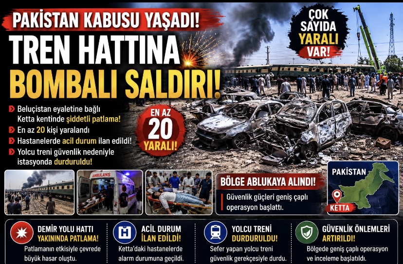 Pakistan’da Bombalı Saldırı Panik Yarattı: Çok Sayıda Yaralı Var