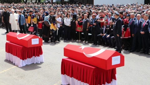 Şehit Cenazesinde Yürek Yakan Olay! Fenalaşan Ahmet Kartal Hayatını Kaybetti