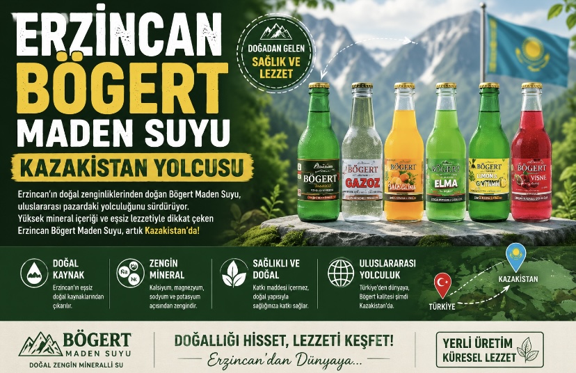 Erzincan Bögert Maden Suyu Kazakistan yolcusu