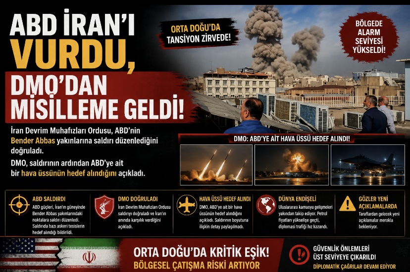 ABD İran’ı Vurdu, DMO’dan Misilleme Geldi!