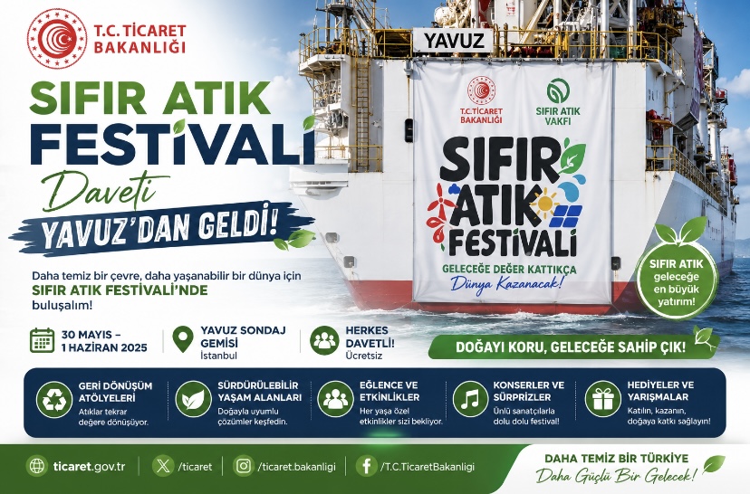 Sıfır Atık Festivali daveti Yavuz’dan geldi